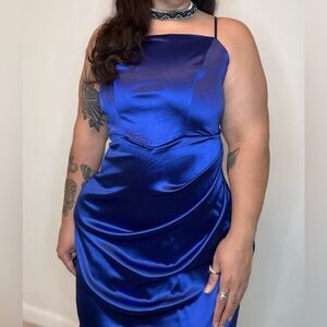 Honey and Rosie Formal Gown Royal Blue